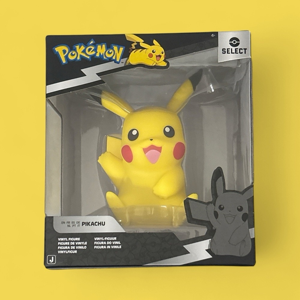 Pokémon Select Series 4 Pikachu Vinyl Figure Jazwares NEW